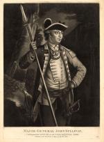 Major General John  Sullivan Distinguished officer of the Continental Army   mesotint,  [London] : Publish'd as the Act directs by Thos. Hart, 1776 Augt. 22.   